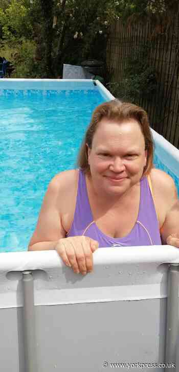 York mum jogging lengths of swimming pool to raise cash for Black Lives Matter fund