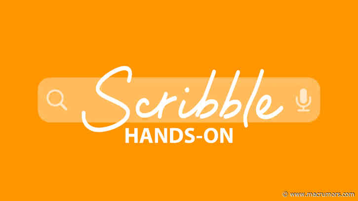 Hands-On With the New Scribble Feature in iPadOS 14