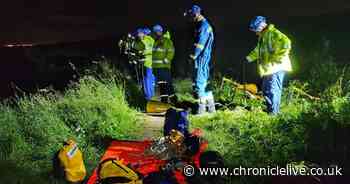 Night rescue after person gets stuck halfway down Seaham cliff