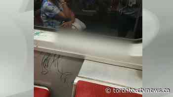 Anti-Black racist graffiti found on subway train a 'clear hate crime,' TTC says