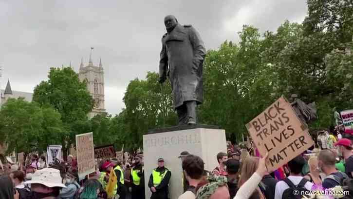 Transgender Black Lives Matter protest in London