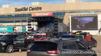 Brett Kissel performs 3 sold out drive-in shows in Saskatoon