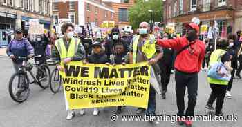 Hundreds gather at Civic Hall for peaceful Black Lives Matter protest