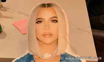 Tristan Thompson swoons over a life-like pillow of his ex Khloé Kardashian