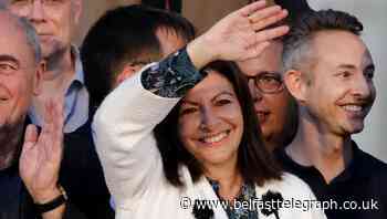 Paris mayor Anne Hidalgo declares victory after French municipal elections