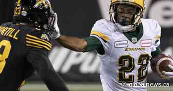 Edmonton Eskimo Christion Jones removed from team after sending out anti-gay tweet