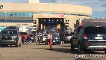 Brett Kissel parking lot concert in Saskatoon