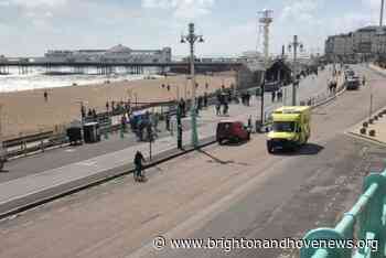 Swimmer pulled from stormy seas off Brighton beach - Brighton and Hove News
