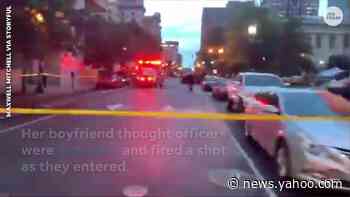 Video appears to show gunman opening fire at Louisville, KY park protest