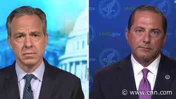 'Window is closing' for US to get coronavirus under control, Trump's HHS secretary warns