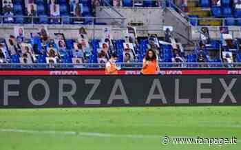 L’omaggio a Zanardi in Lazio-Fiorentina: “Forza Alex” - Sport Fanpage