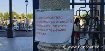 Ladri di fiori al cimitero di Magenta, un cartello all'ingresso recita: "Avrete sfortuna e malattie" - Ticino Notizie