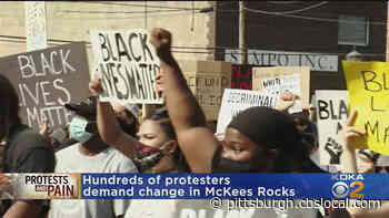 Hundreds March In Black Lives Matter Protest In McKees Rocks