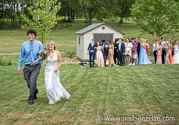 Early downpour couldn’t dampen the spirits at West Allegheny’s ‘backyard’ prom