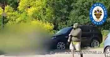 Watch carjack thugs flee with mum's Range Rover after attack