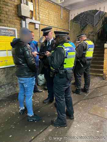 Ten people arrested in police operation at south east London train stations