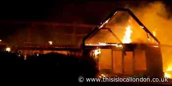 Stanmore and Edgware golf centre clubhouse destroyed by fire