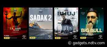 Bhuj, Laxmmi Bomb, Sadak 2, Three Other Bollywood Movies Head to Disney+ Hotstar