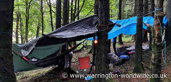 Warrington campers evicted from nature reserve at Macclesfield - Gary Skentelbery