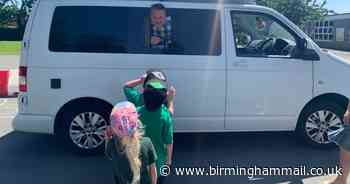 It's a real scoop for Coton Green pupils!