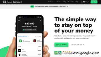 Money Dashboard finance management