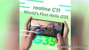 Realme C11 Price Leaked Ahead of Tuesday’s Launch