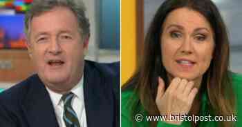 Piers Morgan was left bed bound and 'unable to breathe'