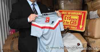 Inside van filled with £10,000 in fake designer clothes