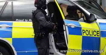 Five men arrested in Gateshead as suspected firearm turns out to be BB gun