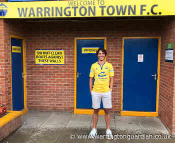 Warrington Town sign Callum Brogan from Radcliffe FC