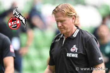 Köln-Trainer Gisdol nach 1:6: "Die Mannschaft braucht dringend eine Pause" - TAG24