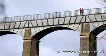 Man's body found near Welsh aqueduct
