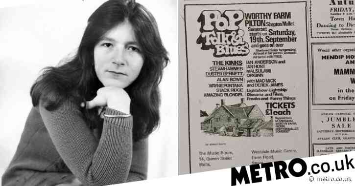 I was the first female musician to play at Glastonbury 50 years ago
