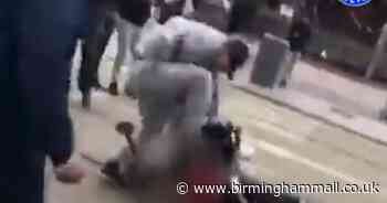 Police hunt thugs behind savage city centre attack