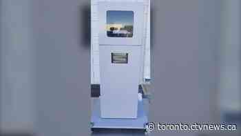 An 800-pound photo radar speed camera was stolen from a Toronto intersection