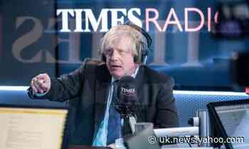 Boris Johnson bats back gentle lobs on Times Radio&#39;s tame debut