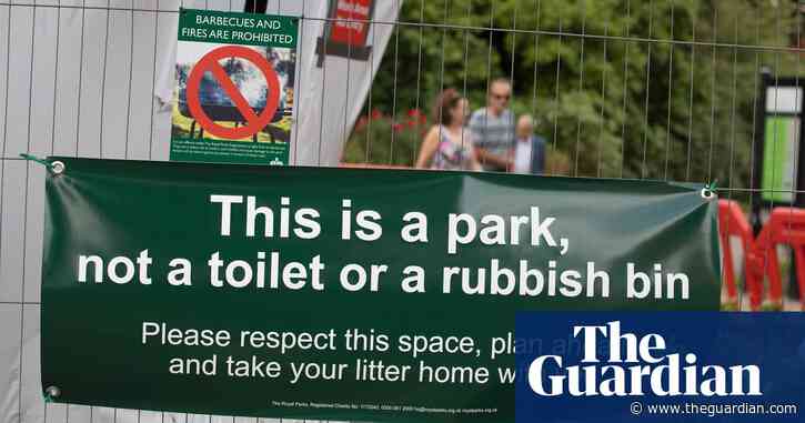 Park staff in England tell of litter chaos as 'Super Saturday' looms