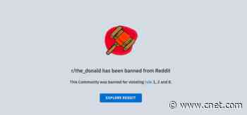 Reddit bans controversial forum The_Donald as it revises hate speech policies     - CNET