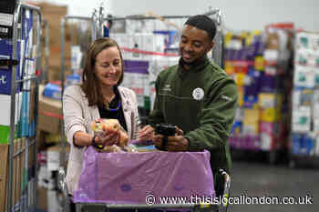 Tesco donates food to residents across Croydon
