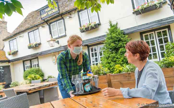 One million pub and waiting staff will return to work next month