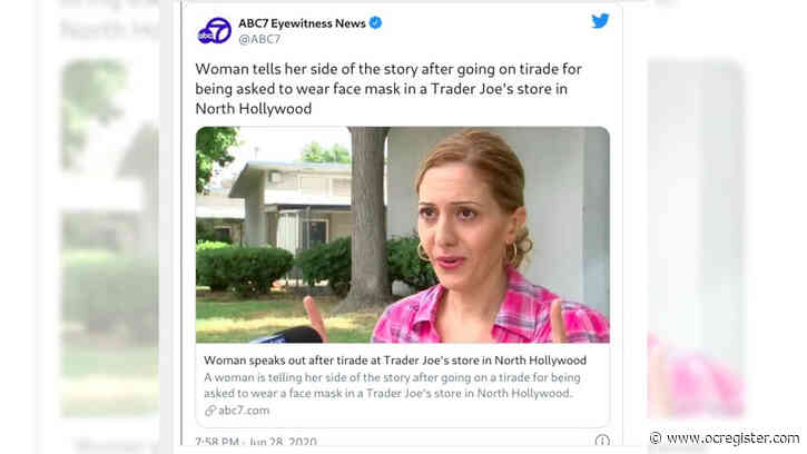 Woman in NoHo Trader Joe’s no-mask tirade tells her side of the story