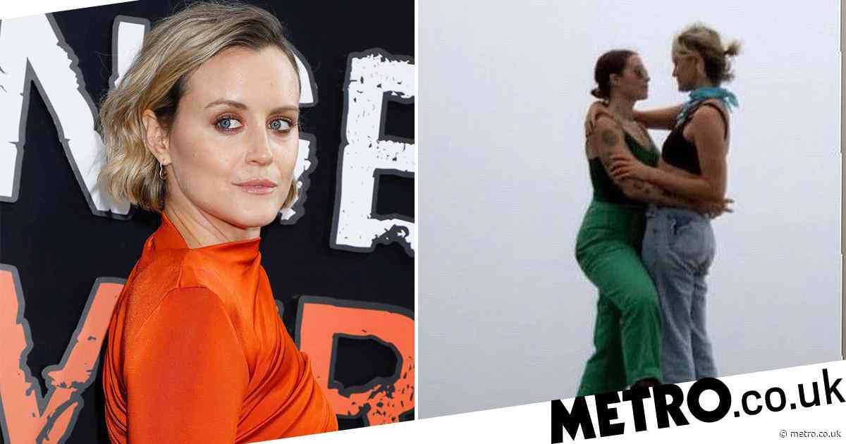 Taylor Schilling reveals she’s dating artist Emily Ritz in sweet post as she celebrates Pride