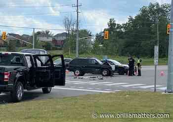Orillia intersection closed after crash (UPDATE: Reopened) - OrilliaMatters