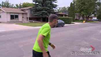 Runner pounds pavement throughout Saskatoon