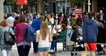 The scenes in Wales' city centres on first weekend of shopping in three months - WalesOnline