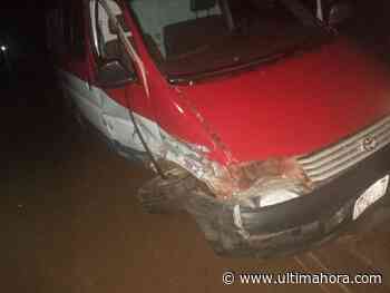 Conductor alcoholizado chocó contra móvil de bomberos de Coronel Bogado - ÚltimaHora.com