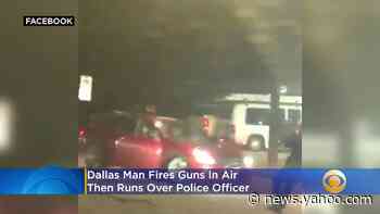'What Are You Gonna Do?' Dallas Man Fires Guns, Runs Over Police Officer, Injures K-9