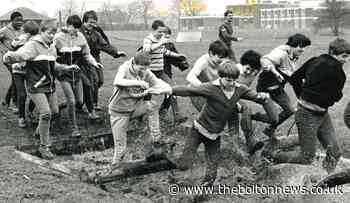 Assault course part of a day's lessons for Sharples pupils