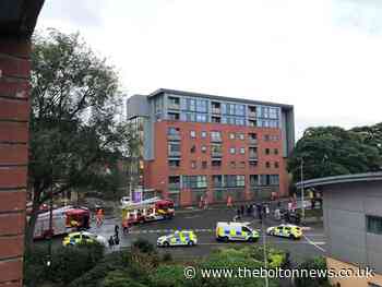 Firefighters tackle flat fire at Westpoint View, Bolton