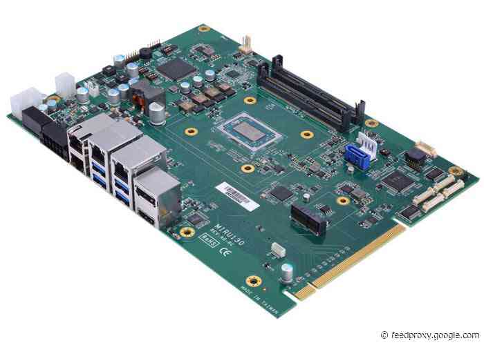 Axiomtek Vision AI Ryzen Embedded V-series SBC for machine vision